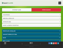 Tablet Screenshot of garantiemeklilik.com.tr